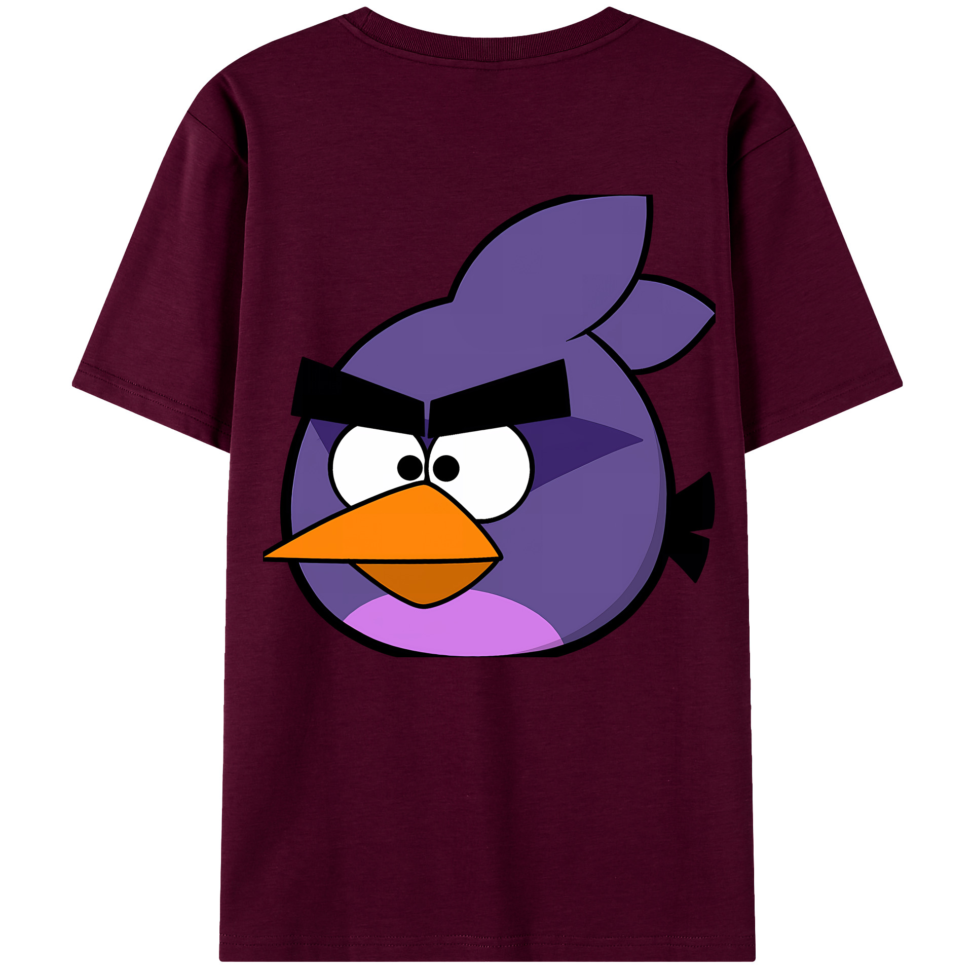 （画像用） Angry Birds アングリーバード レディース半袖Tシャツ(バックプリント)